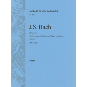 BACH - Harpsichord Concerto in D minor BWV 1052