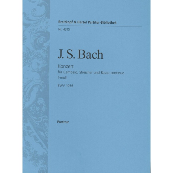 BACH - Harpsichord Concerto in F minor BWV 1056