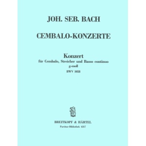 BACH - Harpsichord Concerto in G minor BWV 1058