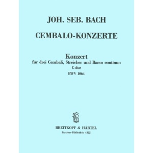 BACH - Harpsichord Concerto in C major BWV 1064