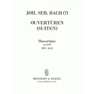 BACH - Overture (Suite) in G minor BWV 1070