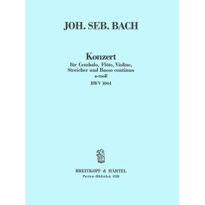 BACH - Concerto in A minor BWV 1044