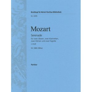 MOZART - Serenade in C minor K. 388 (384a)