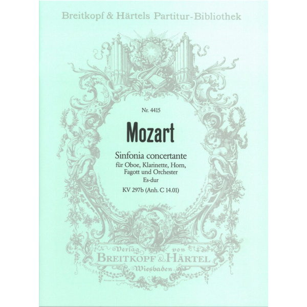 MOZART - Sinfonia concertante in Eb major K. 297b (App. C 14.01)