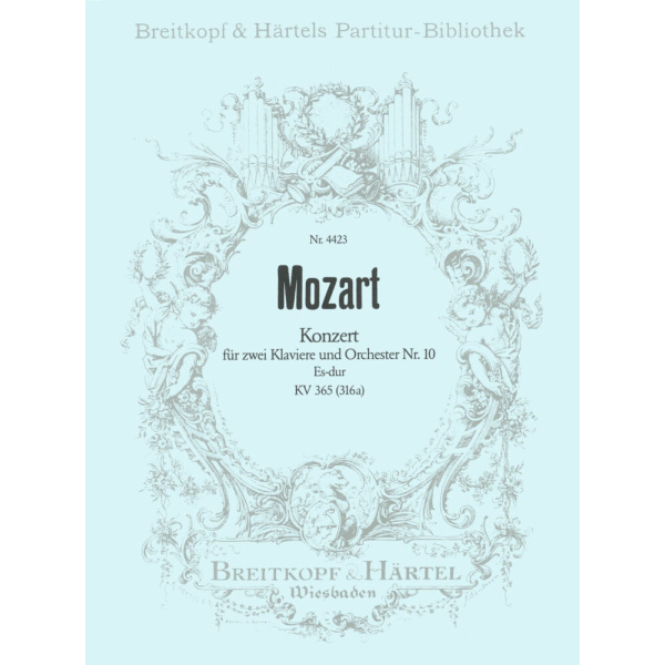 MOZART - Piano Concerto [No. 10] in Eb major K. 365 (316a)