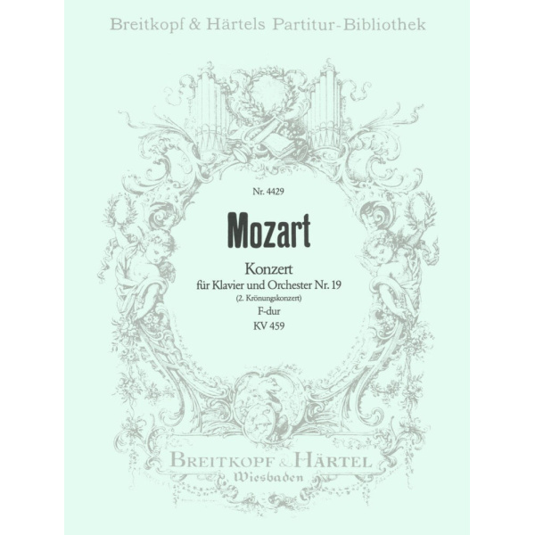 MOZART - Piano Concerto [No. 19] in F major K. 459