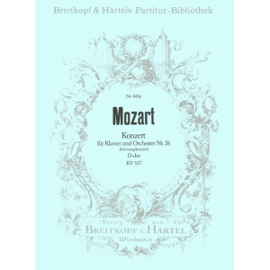 MOZART - Piano Concerto [No. 26] in D major K. 537