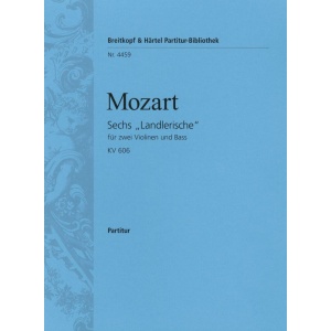 MOZART - 6 “Landlerische” K. 606
