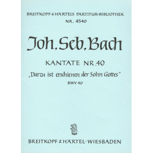 BACH - Cantata BWV 40 “To this end appeared the Son of God”