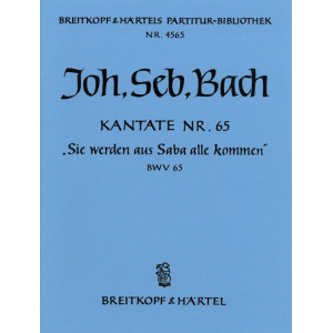 BACH - Cantata BWV 65 “From Sheba to Thee shall all men come forth”