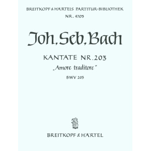 BACH - Cantata BWV 203 “Amore traditore”