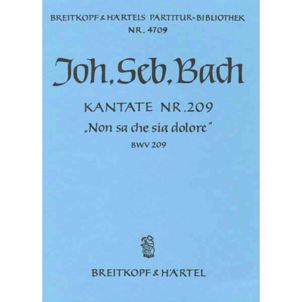 BACH - Cantata BWV 209 Non sa che sia dolore