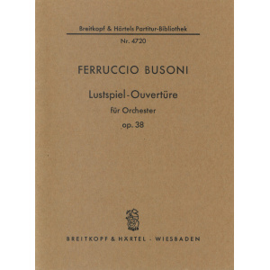 BUSONI - Comedy Overture Op. 38 K 245