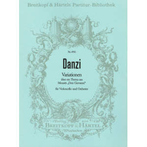 DANZI - Variations on a theme from W.A. Mozart's “Don Giovanni”