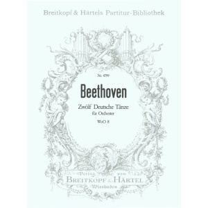 BEETHOVEN - 12 German Dances WoO 8