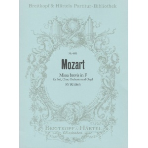 MOZART - Missa brevis in F K. 192 (186f)