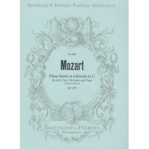 MOZART - Missa brevis et solemnis in C K. 259
