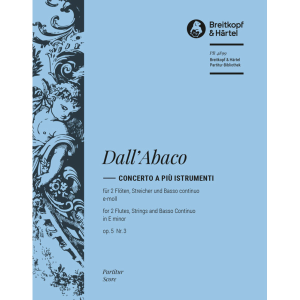 DALL'ABACO - Concerto a più Istrumenti in E minor Op. 5/3