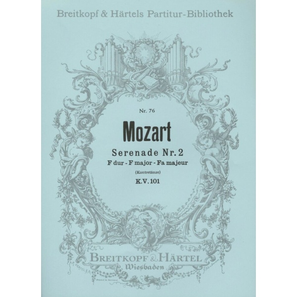MOZART - Country Dances in F major K. 101 (250a)