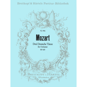 MOZART - 3 German Dances K. 605