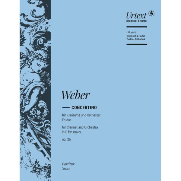 WEBER - Concertino in E flat major Op. 26