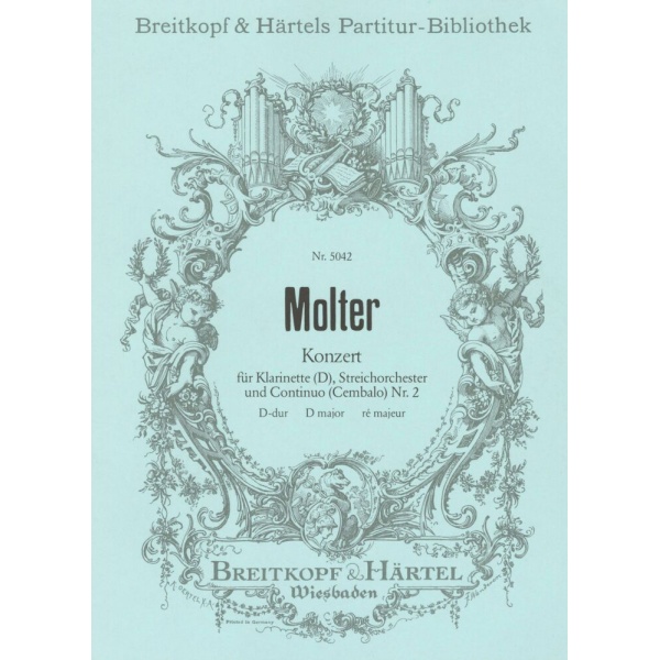 MOLTER - Clarinet Concerto No. 2 in D major
