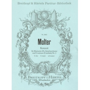 MOLTER - Clarinet Concerto No. 3 in G major