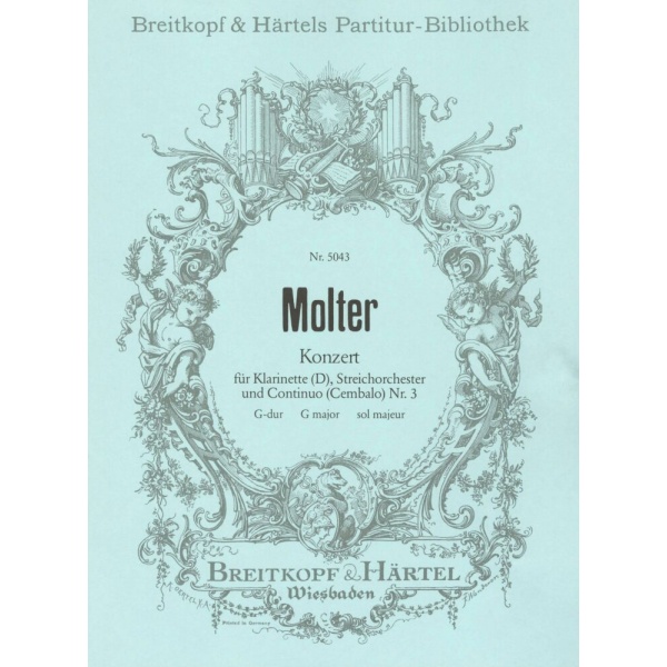 MOLTER - Clarinet Concerto No. 3 in G major