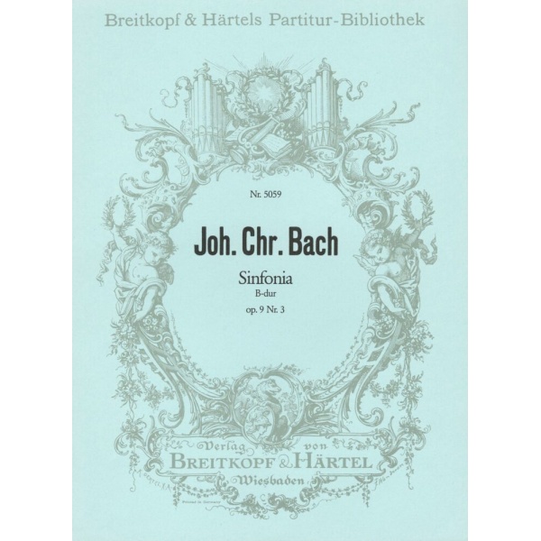 BACH J. C. - Sinfonia in Bb major Op. 9 No. 3