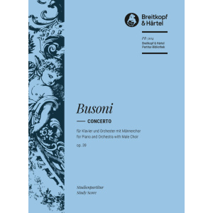 BUSONI - Concerto Op. 39 K 247