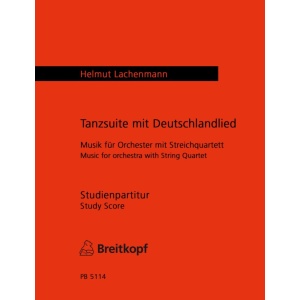 LACHENMANN - Tanzsuite mit Deutschlandlied