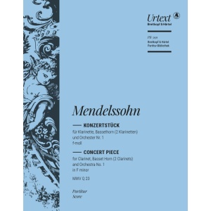 MENDELSSOHN - Concert Piece No. 1 in F minor [Op. 113] MWV Q 23
