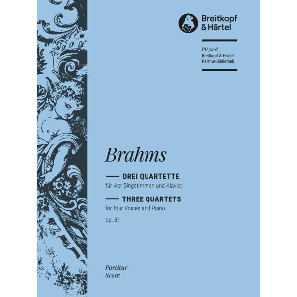 BRAHMS - 3 Quartets Op. 31