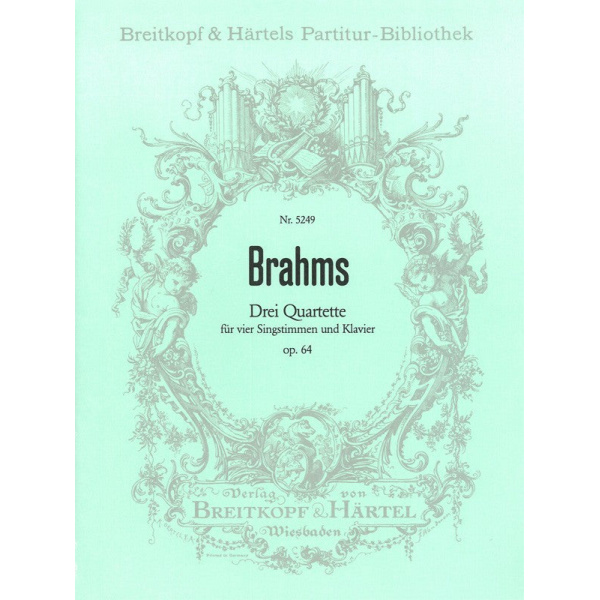 BRAHMS - 3 Quartets Op. 64
