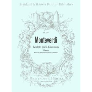 MONTEVERDI - Laudate