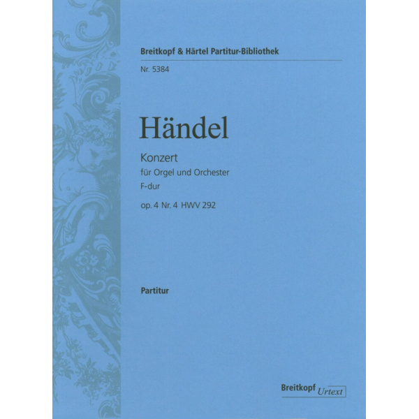 HANDEL - Organ Concerto (No. 4) in F major Op. 4/4 HWV 292