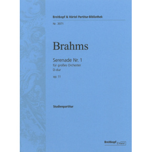BRAHMS - Serenade No. 1 in D major Op. 11