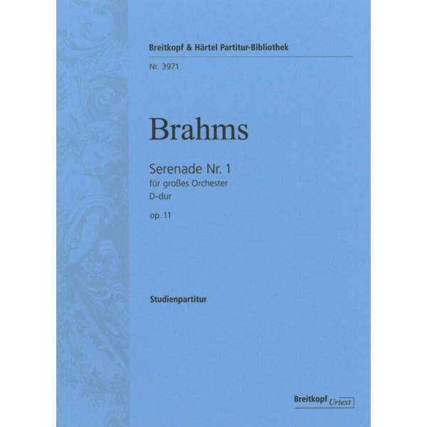 BRAHMS - Serenade No. 1 in D major Op. 11