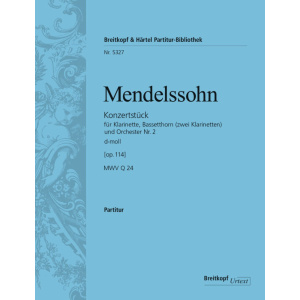 MENDELSSOHN - Concert Piece No. 2 in D minor [Op. 114] MWV Q 24