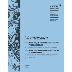 MENDELSSOHN - A Midsummer Night's Dream No. 5