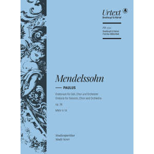 MENDELSSOHN - Saint Paul Op. 36 MWV A 14