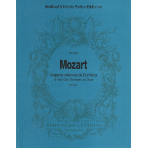 MOZART - Vesperae solennes de Dominica K. 321