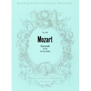 MOZART - Serenade in D major K. 203 (189b)