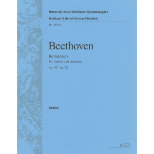 BEETHOVEN - Violin Romances in G major Op. 40 and F major Op 50