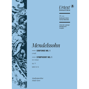 MENDELSSOHN - Symphony No. 1 in C minor Op. 11 MWV N 13
