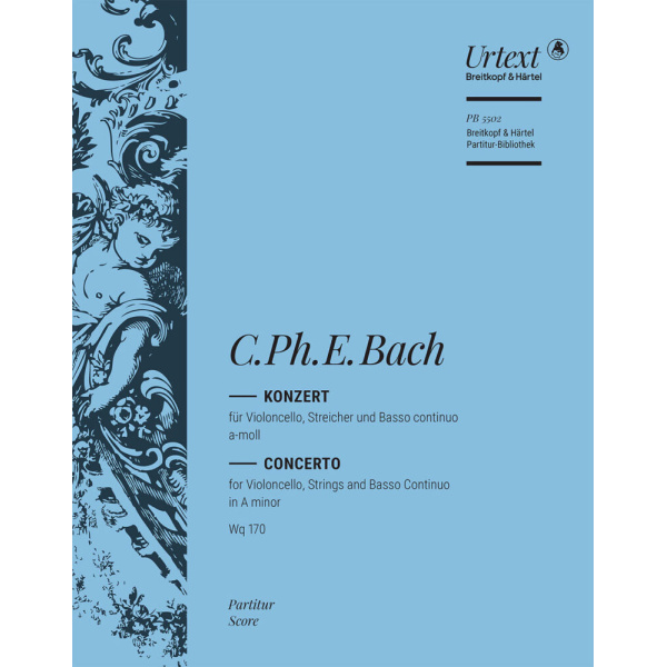 C.PH.BACH - Violoncello Concerto in A minor Wq 170