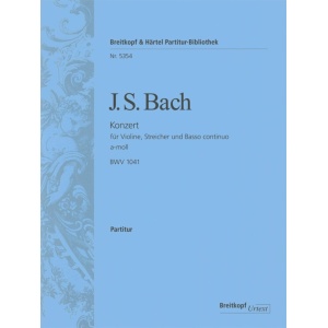 BACH - Violin Concerto in A minor BWV 1041