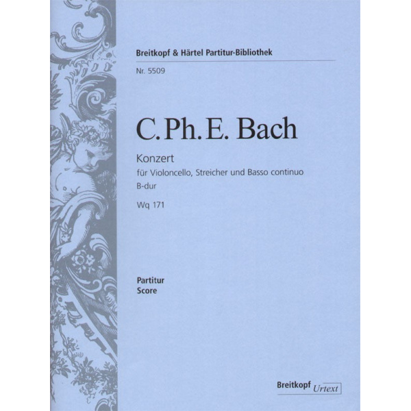 C.PH.BACH - Violoncello Concerto in B flat major Wq 171