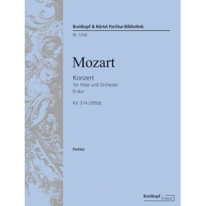 MOZART - Flute Concerto [No. 2] in D major K. 314 (285d)