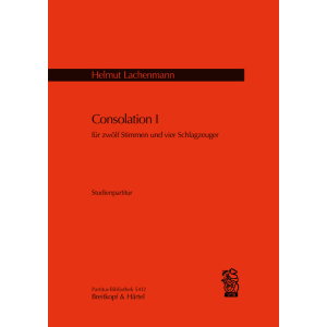 LACHENMANN - Consolation I